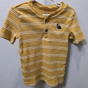 Carter's Yellow Striped Kids Shirt